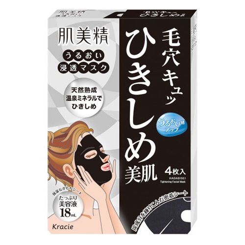 肌美精 うるおい浸透マスク ひきしめ 4枚 (48)