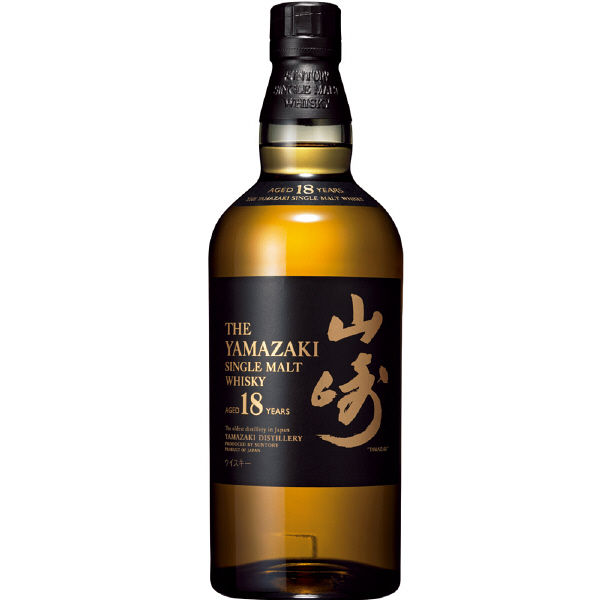サントリー シングルモルトウイスキー 山崎18年 700ml（箱なし）43度