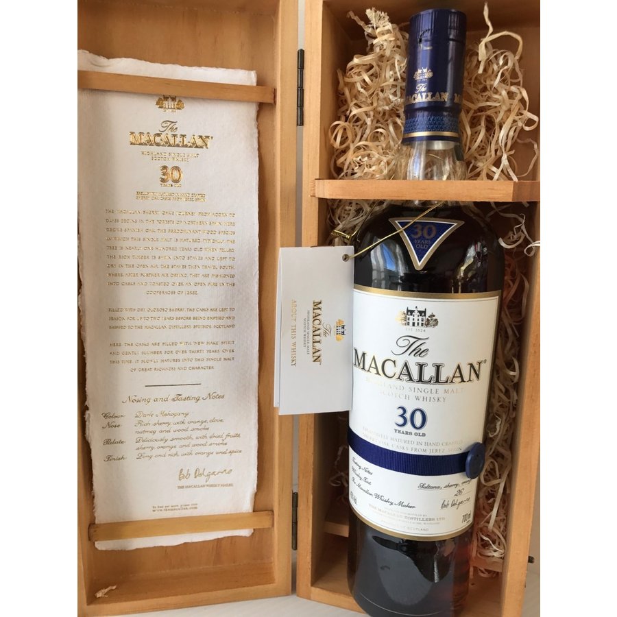 マッカラン30 木箱
