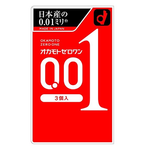 オカモト ゼロワン 0.01ミリ 3個入 (144)