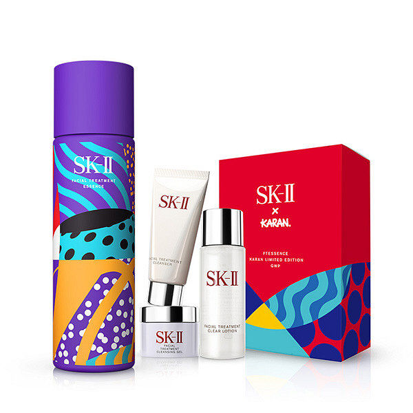 SK-II フェイシャル トリートメント エッセンス ブルー KARAN リミテッド エディション