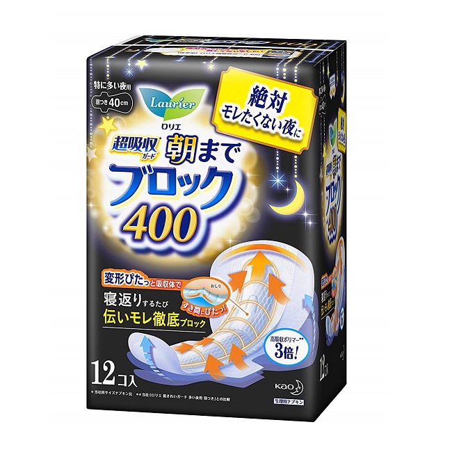 ロリエ 朝までブロック 400 12コ入 (8)