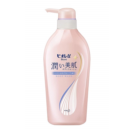 ビオレu 潤い美肌ボディウォッシュ ジャスミン&ロイヤルソープの香り 480ml (9)