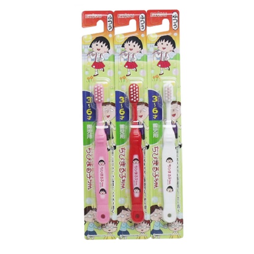 エビス 子供ハブラシ 3-6才 ちびまる子ちゃん 全色OK