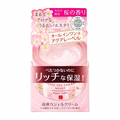 資生堂 アクアレーベル スペシャルジェルクリームA (モイスト) 桜の香り 90g