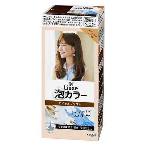 花王 リーゼ プリティア 泡カラー ロイヤルブラウン 108ml （医薬部外品） (24)