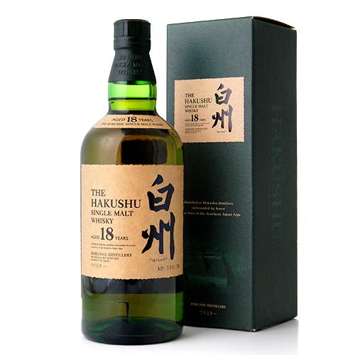 サントリー シングルモルトウイスキー 白州18年 700ml（箱付）43度