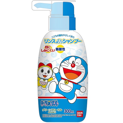 バンダイ リンスインポンプシャンプー ドラえもん 300ml (24)