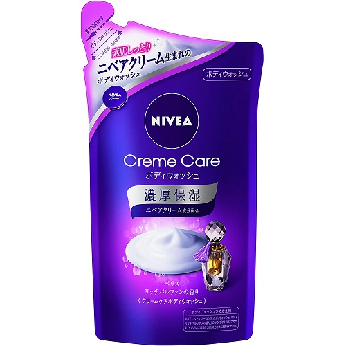 花王 ニベア クリームケア ボディウォッシュ リッチパルファンの香り 詰替用 360ml (18)