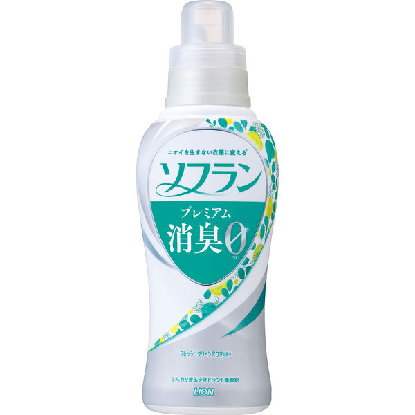 ライオン ソフラン プレミアム消臭 フレッシュグリーンアロマの香り 本体 550ml (12)