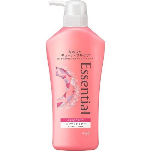 花王 エッセンシャル ふんわりうるツヤ コンディショナー ポンプ 480ml (9)