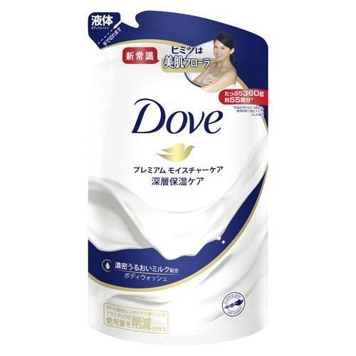 ユニリーバ ダヴ ボディウォッシュ プレミアム モイスチャーケア 詰替用 360g (12)