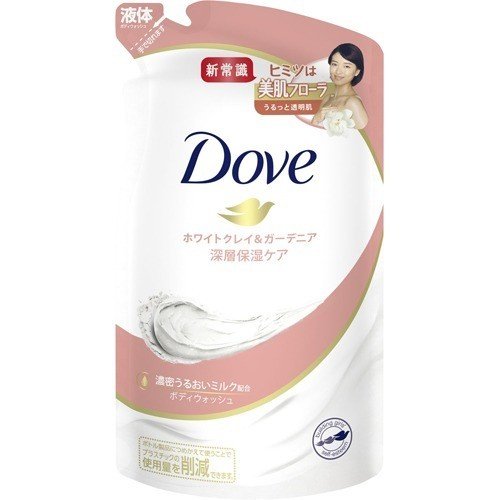 ユニリーバ ダヴ ボディウォッシュ ホワイトクレイ＆ガーデニア 詰替用 340g (12)