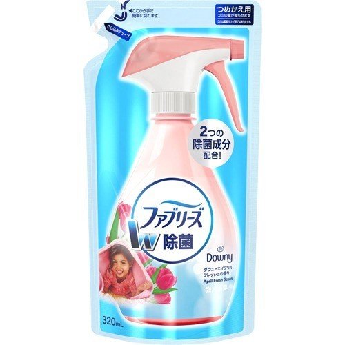 P＆G ファブリーズ ダウニーエイプリルフレッシュの香り 詰替 320ml (24)