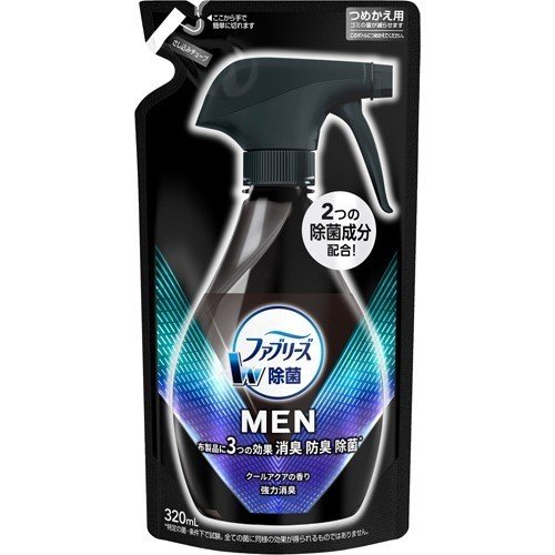 P＆G ファブリーズメン クールアクアの香り 詰替 320ml (24)