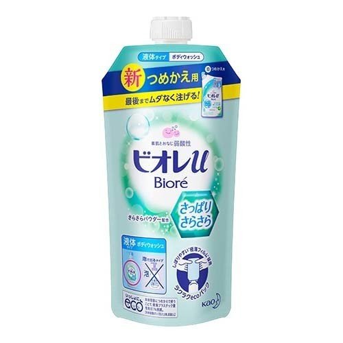 ビオレu ボディウォッシュ さっぱりさらさら 詰替用 340ml (24)