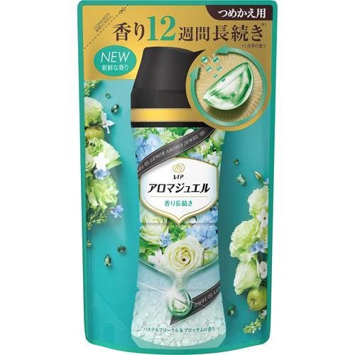 レノアハピネス アロマジュエル パステルフローラル＆ブロッサムの香り 詰替 415ml (10)