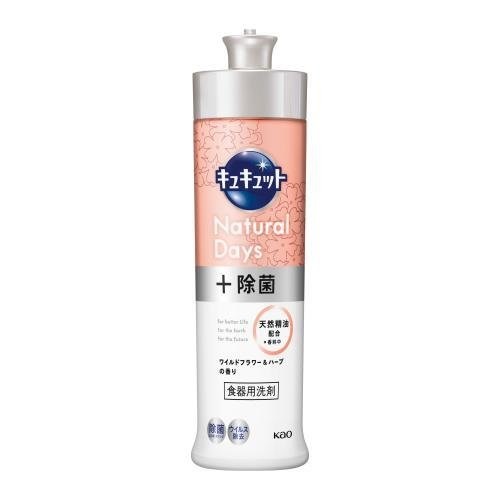 新 花王 キュキュット 除菌 ワイルドフラワー 本体 240ml (24)