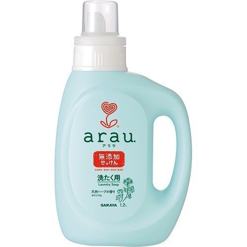 サラヤ アラウ 洗濯用せっけんゼラニウム 本体 1.2L (8)