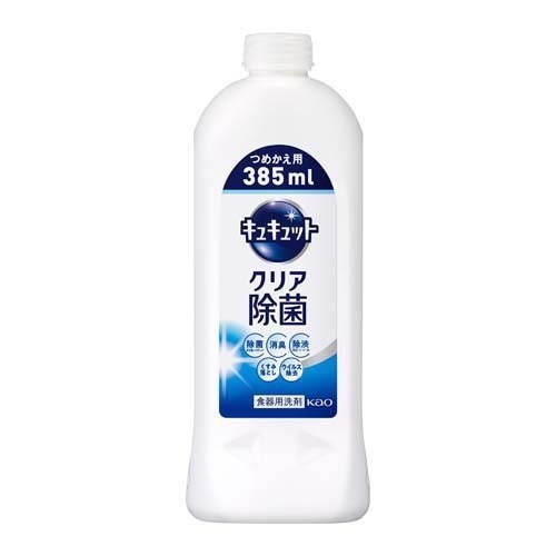 花王 キュキュット クリア除菌 詰替 385ml (16)