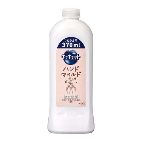花王 キュキュット ハンドマイルド カモミール 詰替 370ml (16)