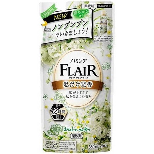 花王 フレアフレグランス 柔軟剤 ホワイト＆ブーケ つめかえ用 380ml (15)